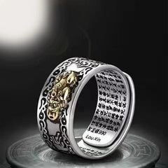 Bague Amulette Feng Shui Pixiu – Richesse & Protection maman sans notice