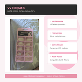 Boîte de 100 capsules faux ongles maman sans notice