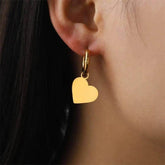 Boucles d'oreilles créoles love again maman sans notice