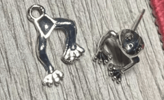 Boucles d'oreilles Grenouilles maman sans notice