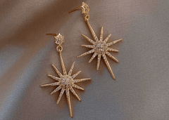 Boucles d'oreilles Ma bonne étoile maman sans notice