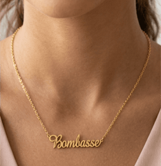 Collier Bombasse acier inoxydable mamansansnotice
