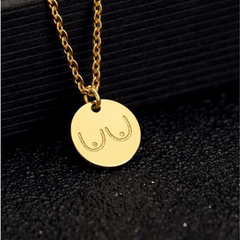 Collier seins de femme et lutte contre le cancer du sein mamansansnotice