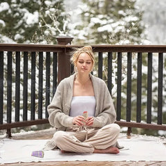Cordes d’encens rouges à la sauge blanche maman sans notice