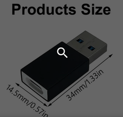 Data blocker Bloqueur de données USB vers TYPE C : Une protection de vos données personnelles maman sans notice