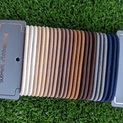 Elastiques à cheveux multicolor-lot de 24 maman sans notice