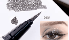 Eye liner Gris pailleté maman sans notice