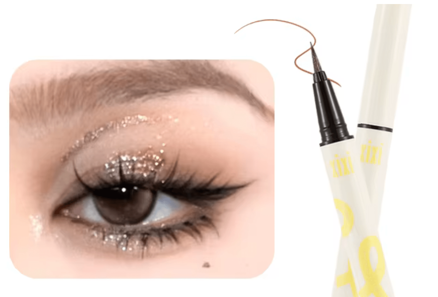 Eye liner or pailleté maman sans notice