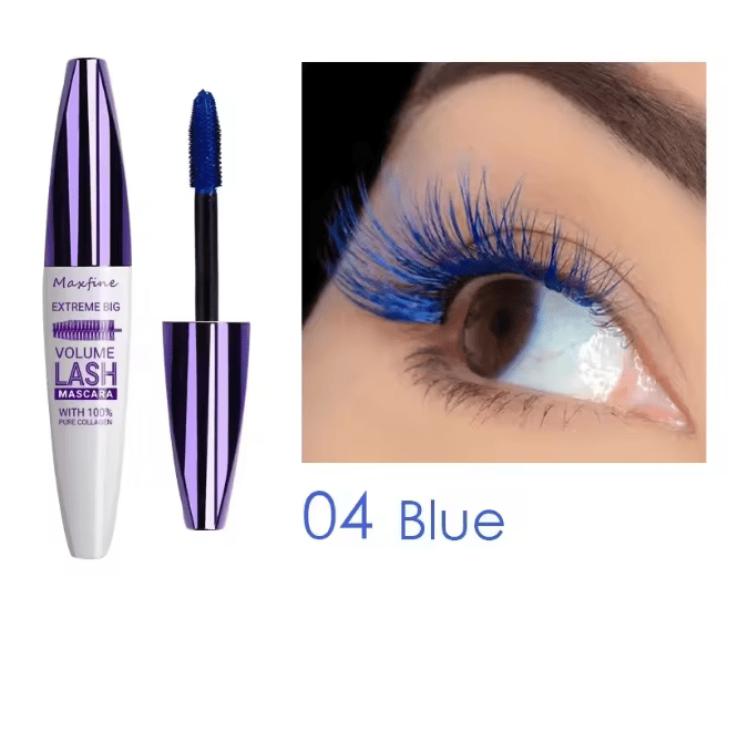 Mascara cils longs Bleu maman sans notice