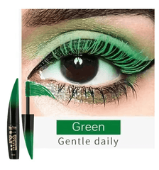 Mascara cils longs Vert maman sans notice