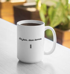 Mug pour maman en PMA deux barres maman sans notice