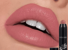 Rouge à lèvres rosé nude waterproof 2-en-1 maman sans notice