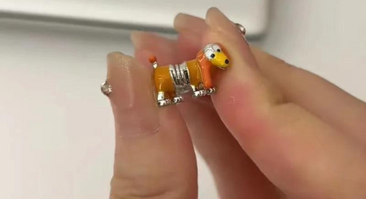 La Bague Teckel : Un bijou unique pour les amoureux des chiens