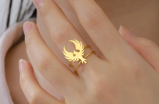 Bague Phoenix Totem : un symbole de renaissance et de puissance à porter au quotidien