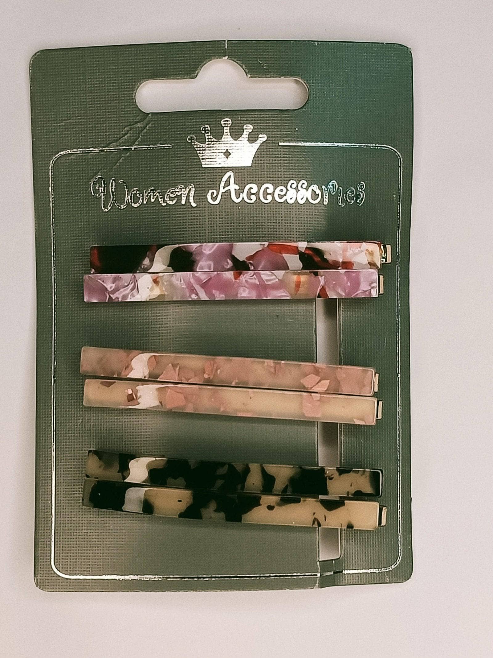 Assortiment de six barrettes à cheveux Les vagabondes maman sans notice