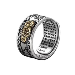 Bague Amulette Feng Shui Pixiu – Richesse & Protection maman sans notice