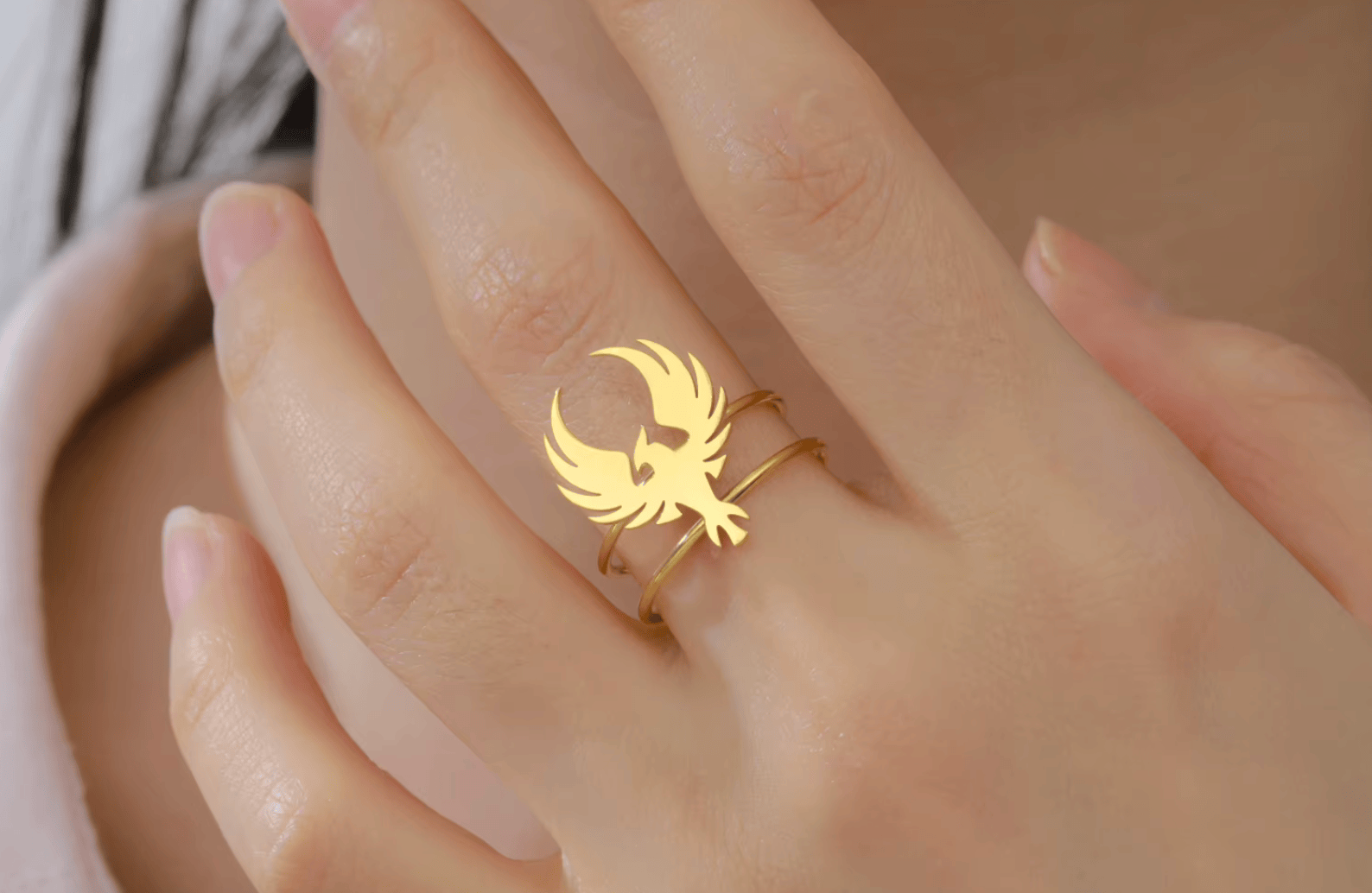 Bague Phoenix Totem maman sans notice