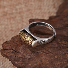 Bague Rotative Tibétaine – Anneau Mantra de Bénédiction Vintage maman sans notice