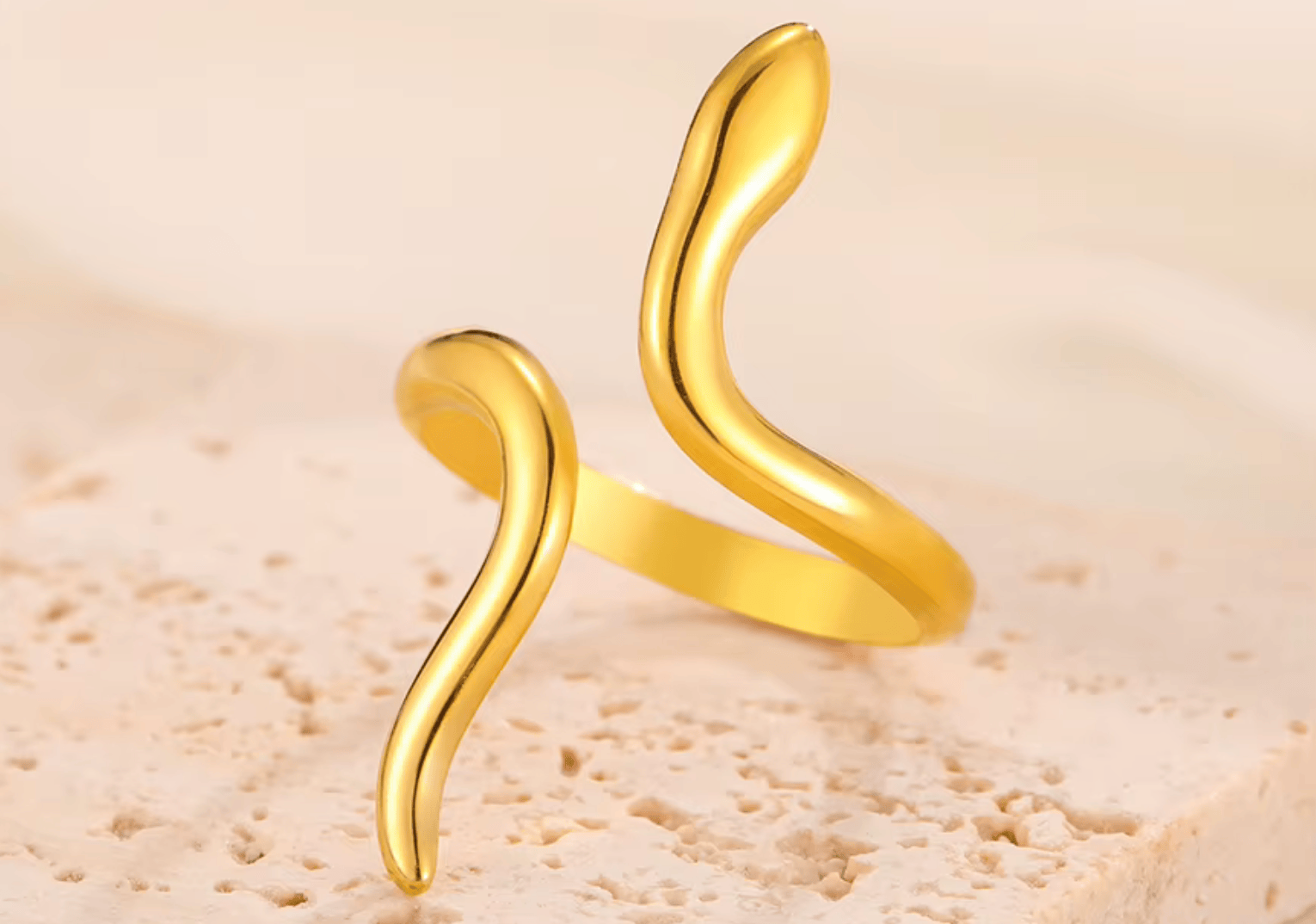 Bague Serpent maman sans notice