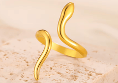 Bague Serpent maman sans notice