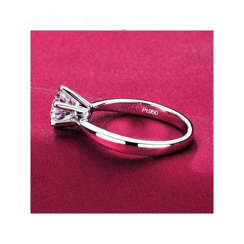 Bague solitaire ajustable maman sans notice