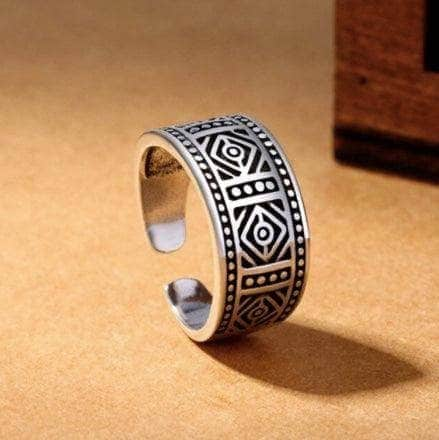 Bague tibétaine Isis homme ajustable maman sans notice