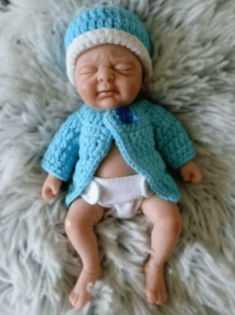 Bébé reborn en silicone miniature collection maman sans notice