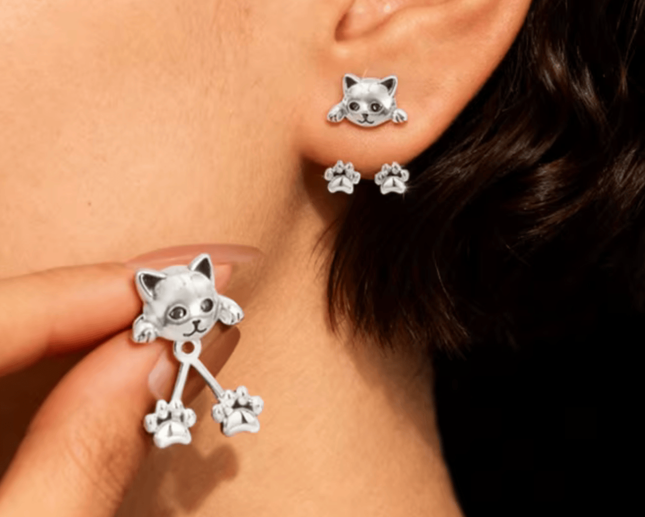 Boucles chatons mignons maman sans notice