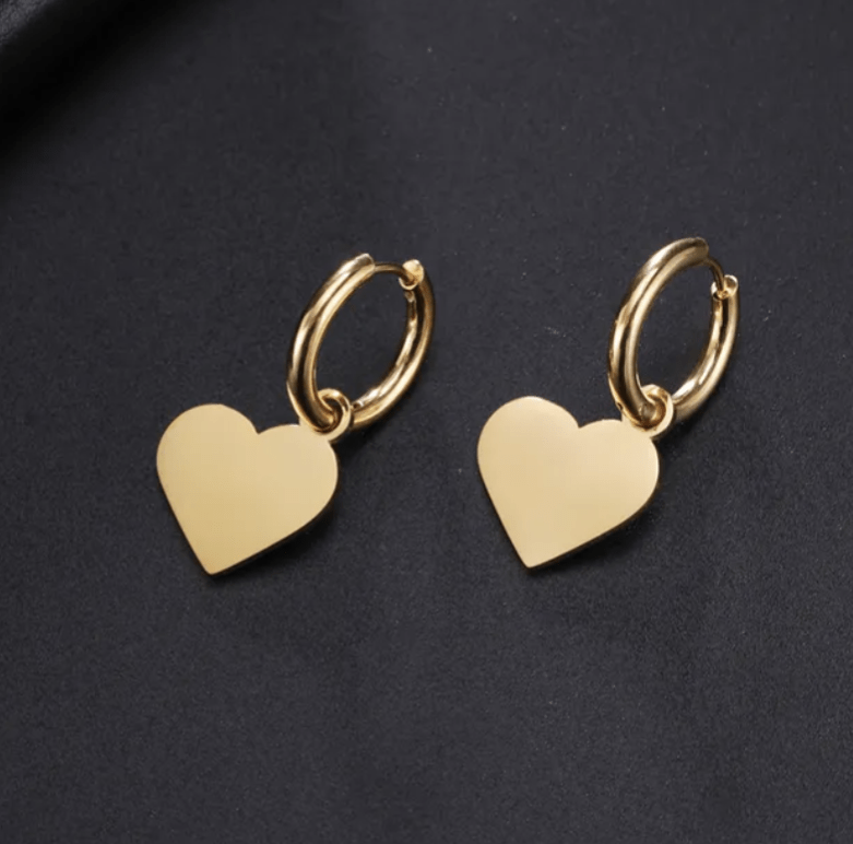 Boucles d'oreilles créoles love again maman sans notice