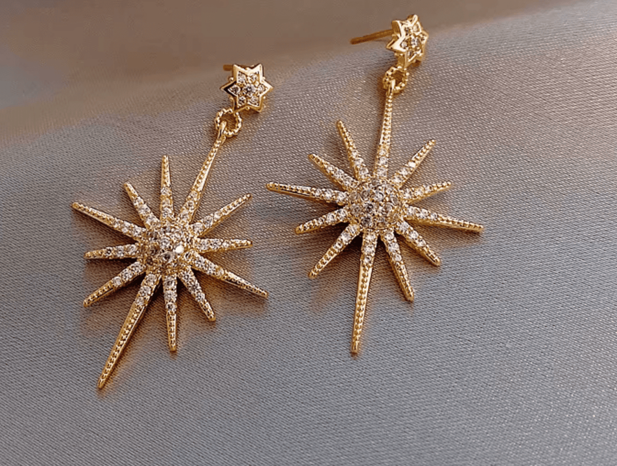 Boucles d'oreilles Ma bonne étoile maman sans notice