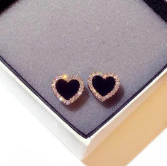 Boucles d'oreilles petit coeur maman sans notice