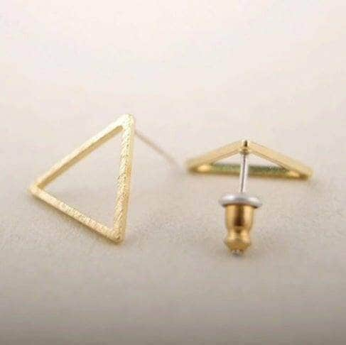 Boucles d'oreilles triangulaires maman sans notice