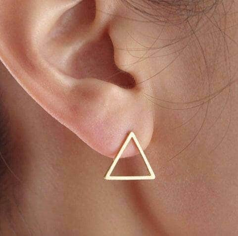 Boucles d'oreilles triangulaires maman sans notice