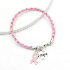 20 Bracelets Silicone Octobre Rose - Sensibilisation Cancer Du Sein, Messages D'Espoir Et De Soutien - 2