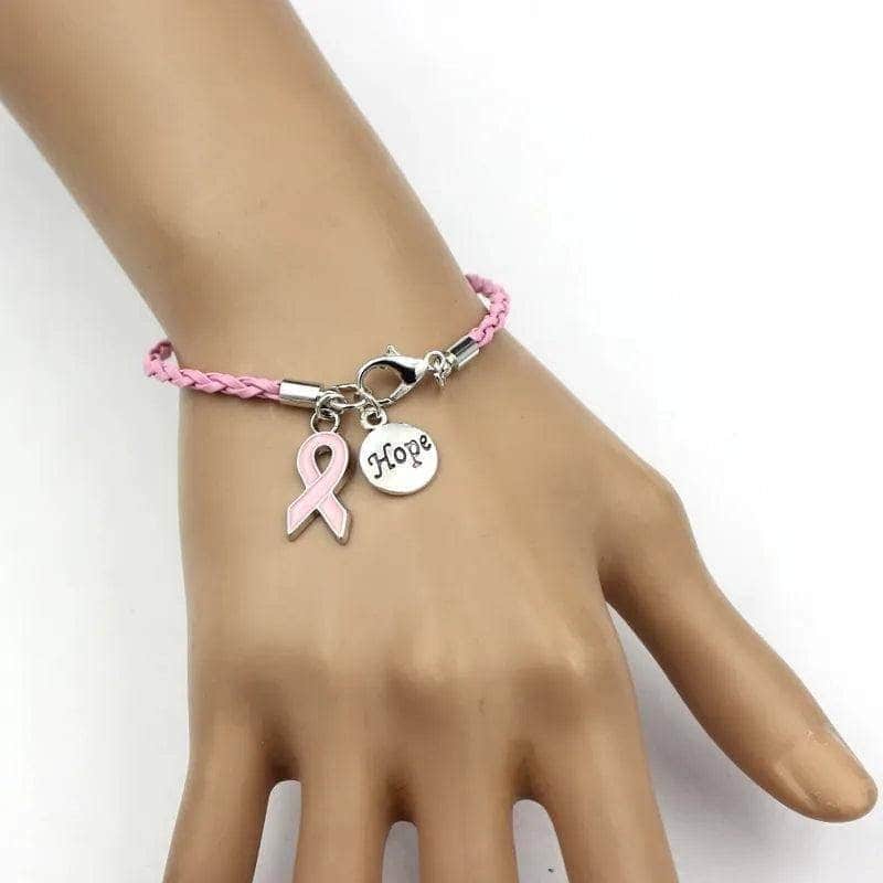 Octobre Rose Bracelets en Silicone de Sensibilisation au Cancer du Sein - Ruban Rose Accessoires Fournitures - Cadeau Espoir Croire Luttent (A, One Size Octobre Rose Bracelets en Silicone de Sensibilisation au Cancer du Sein - Ruban Rose Accessoires Fournitures - Cadeau Espoir Croire Luttent (A, One Size