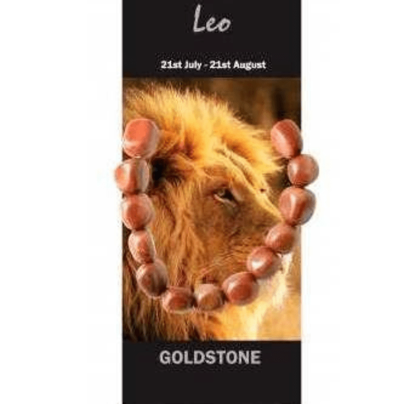 Bracelet pierres naturelles pour le Lion Héliolite maman sans notice