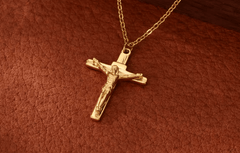 Collier Croix de Jésus mamansansnotice