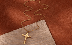 Collier Croix de Jésus mamansansnotice
