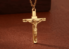 Collier Croix de Jésus mamansansnotice