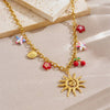 Collier d'été Sunshine mamansansnotice