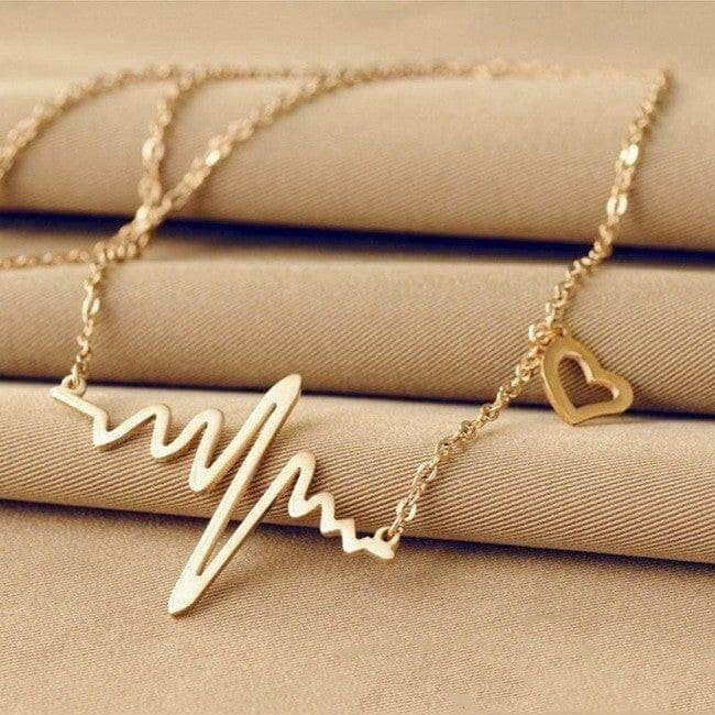 Collier Electrocardiogramme et Amour mamansansnotice