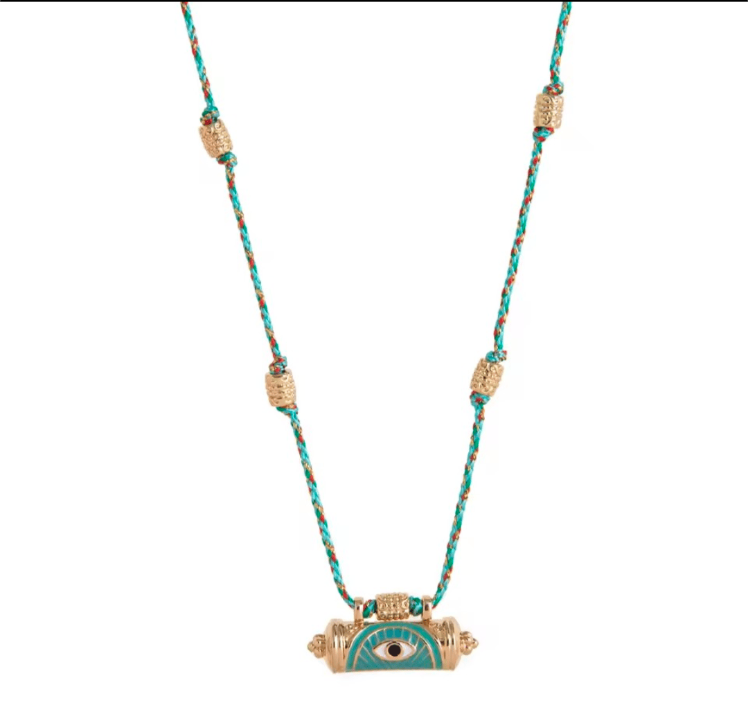 Collier talisman oeil de protection mamansansnotice