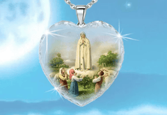 Collier Vierge Marie mamansansnotice