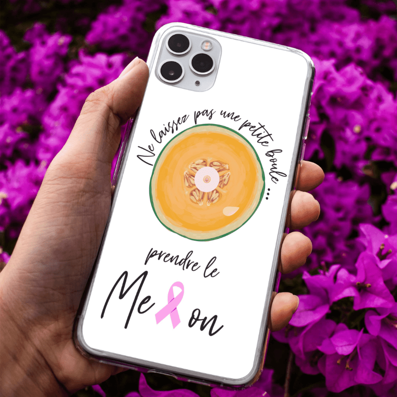 Coque de smartphone cancer du sein 1 maman sans notice