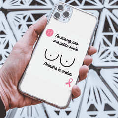 Coque de smartphone cancer du sein et melon maman sans notice