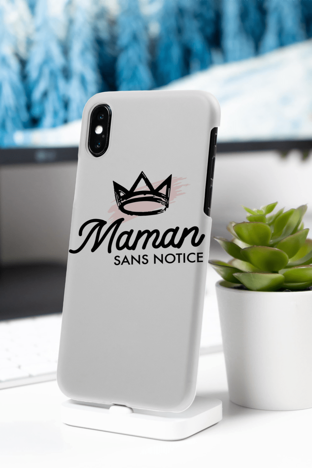 Coque de téléphone maman sans notice maman sans notice