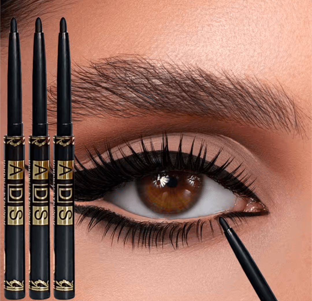 Crayon Eyeliner Waterproof ADS – Noir intense maman sans notice