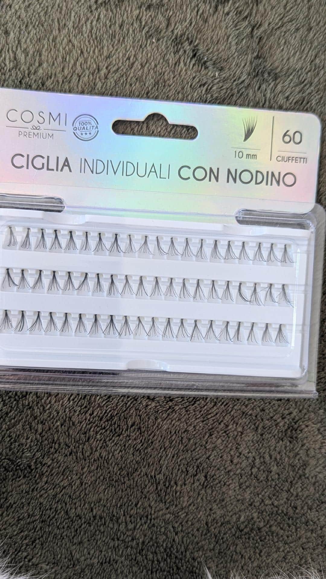 Faux cils individuels 10 mm maman sans notice