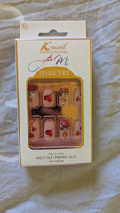 Faux ongles Ballon coeur maman sans notice