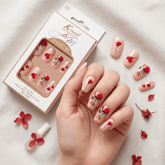 Faux ongles Ballon coeur maman sans notice